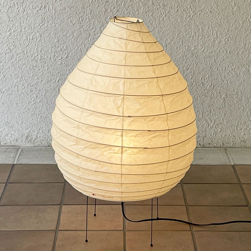 アカリ AKARI 22N スタンドライト フロアライト イサムノグチ Isamu Noguchi 中間スイッチ オゼキ 名作照明 美品 B ◇