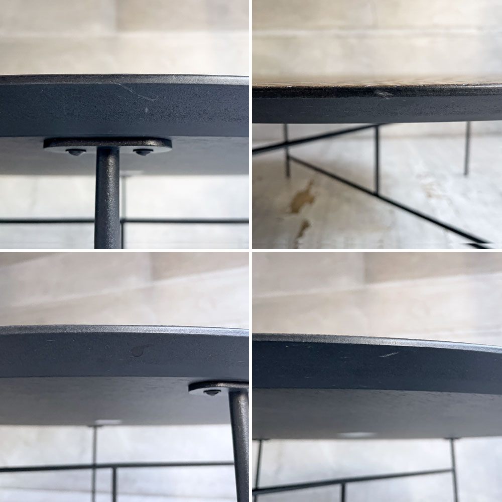 デパドヴァ DePadova セン SEN センターテーブル コーヒーテーブル ローテーブル ラウンド オークスモーク 大城健作 定価￥253,000- ♪