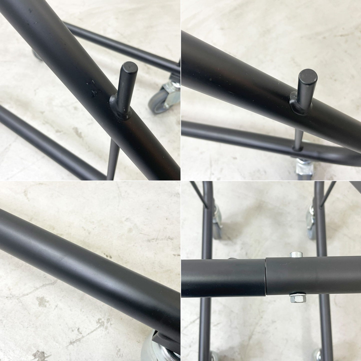 エンゲルブレヒト Engelbrechts チャリック CHAIRIK 101 スタッキングチェア 4本脚 バーチ材 ナチュラル 6脚セット 専用トローリー付 エリック・マグヌッセン 未使用保管品 ●