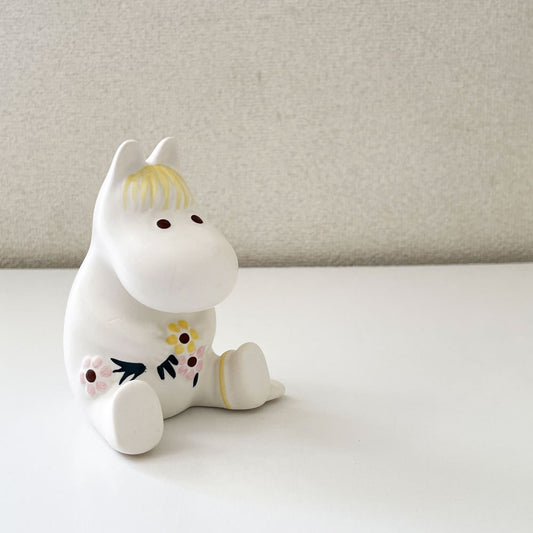 アラビア ARABIA ムーミンフィギュア MOOMIN スノークのお嬢さん フローレン お花摘み 陶器人形 箱付 フィンランド 北欧雑貨 旧ロゴ 廃番 ◎