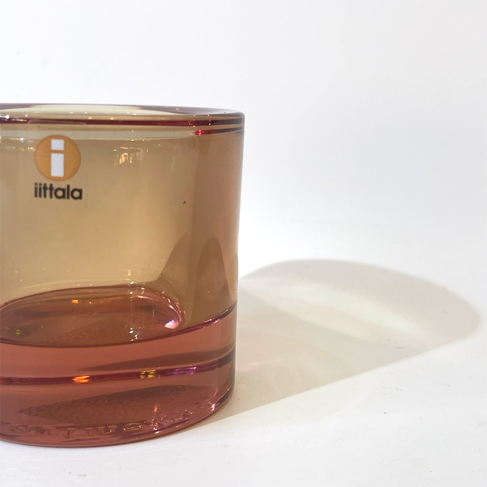 イッタラ iittala マリメッコ marimekko キビ kivi キャンドルホルダー 希少カラー ローズ オリーブ Rose Olive ヘイッキ・オルヴォラ  ★