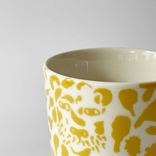 イッタラ iittala OTC マグ チーター イエロー スコープ SCOPE 別注 6000個限定 オイバ トイッカ Oiva Toikka 陶器 フィンランド 北欧食器 ◇