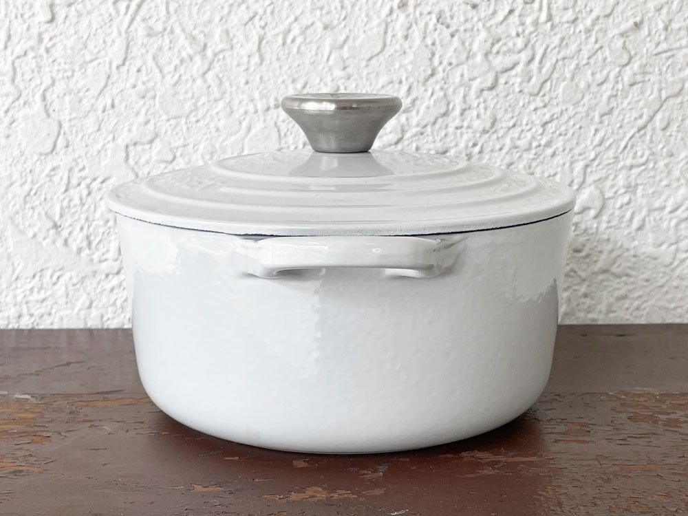 ルクルーゼ LE CREUSET ココットロンド Cocotte ronde 両手鍋 鋳物 ホーロー ベイパー 18cm ◇