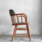 アクメファニチャー ACME Furniture オークス アーム チェア OAKS ARM CHAIR カーキ ファブリック 鋲打ち USビンテージスタイル ■