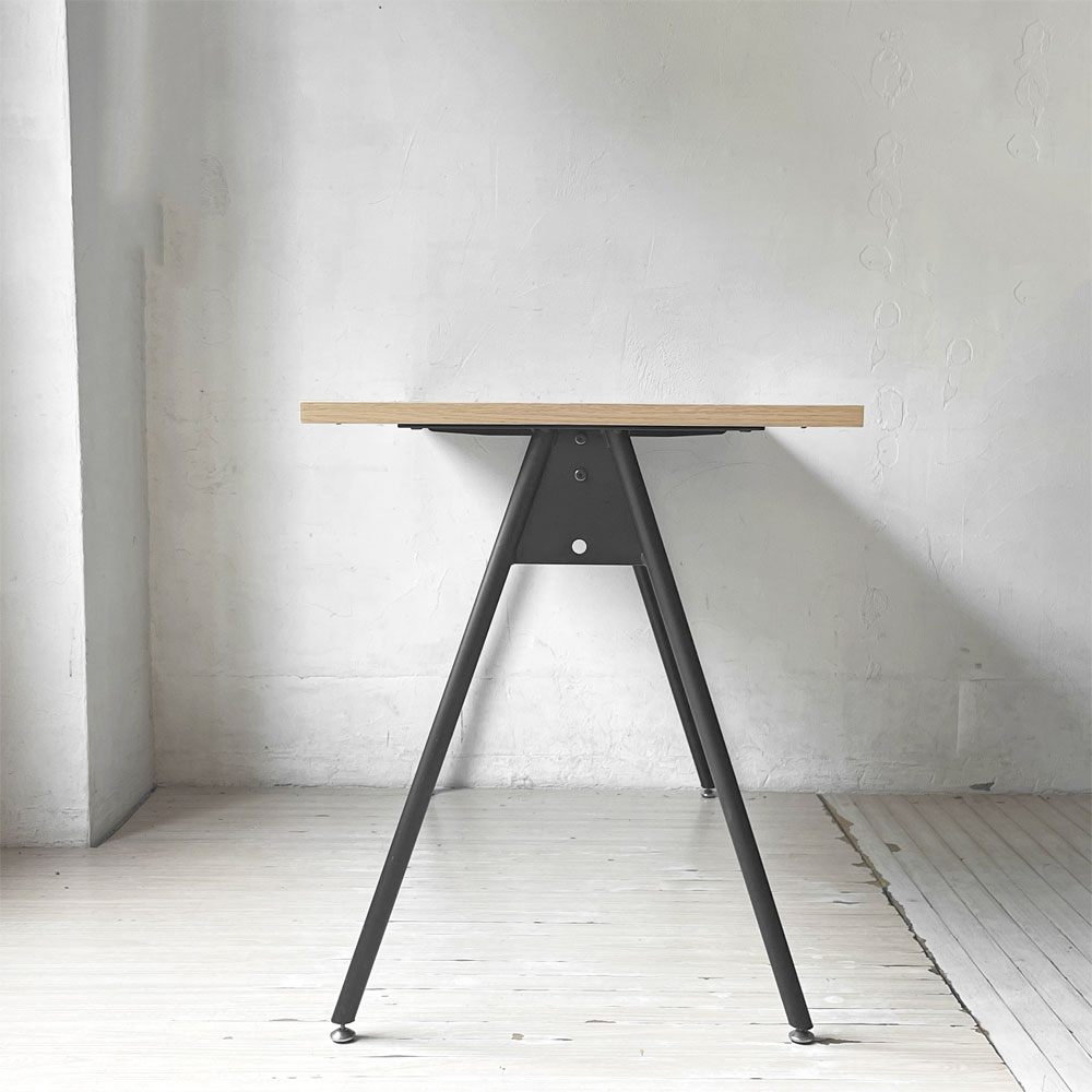 ジャーナルスタンダードファニチャー journal standard Furniture コンパスレッグデスク 平机 メラミントップ ブラック ★