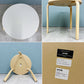 アルテック artek テーブル TABLE 90B ダイニングテーブル リノリウム天板 ペールグレー haluta別注カラー Φ75cm アルヴァ・アアルト ◎