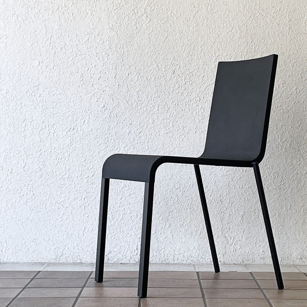 ヴィトラ vitra. ゼロスリー .03 ダイニングチェア スタッキングチェア マールテン・ヴァン・セーヴェレン Maarten Van Severen ブラック C ◇