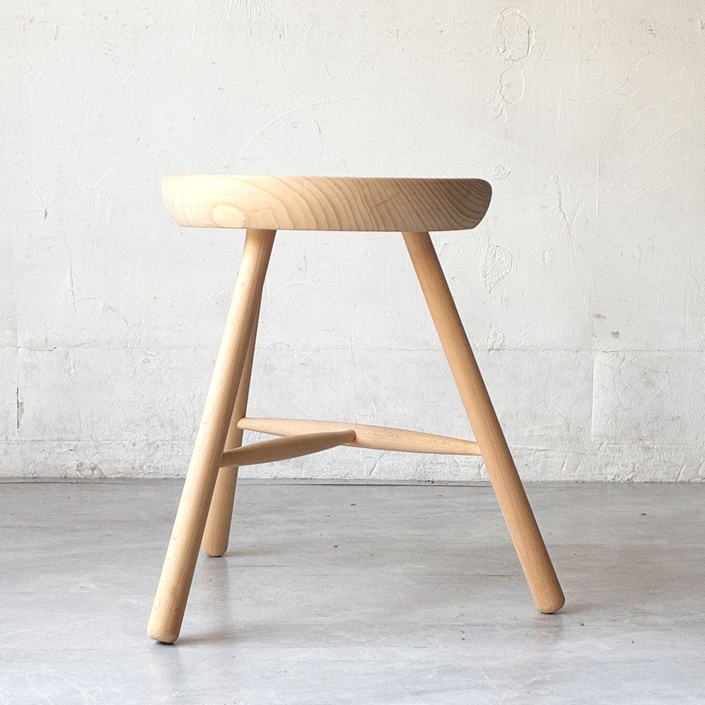 ワーナー Werner シューメーカーチェア Shoemaker Chair NO.49 スツール ビーチ材 ラーズ・ワーナー デンマーク 美品 北欧家具 ★