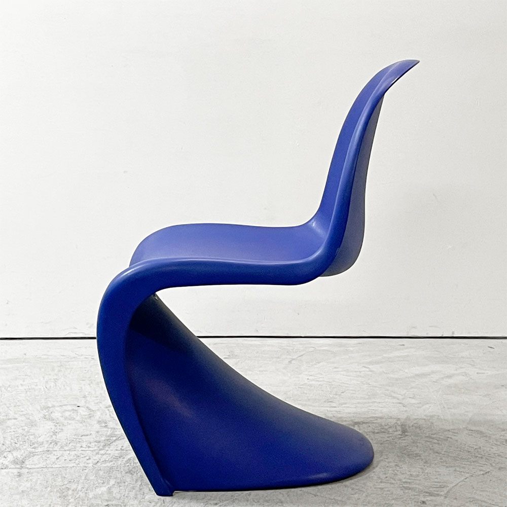 ヴィトラ vitra パントンチェア Panton Chair ブルー 廃盤カラー ヴェルナー・パントン ミッドセンチュリー スペースエイジ C ●