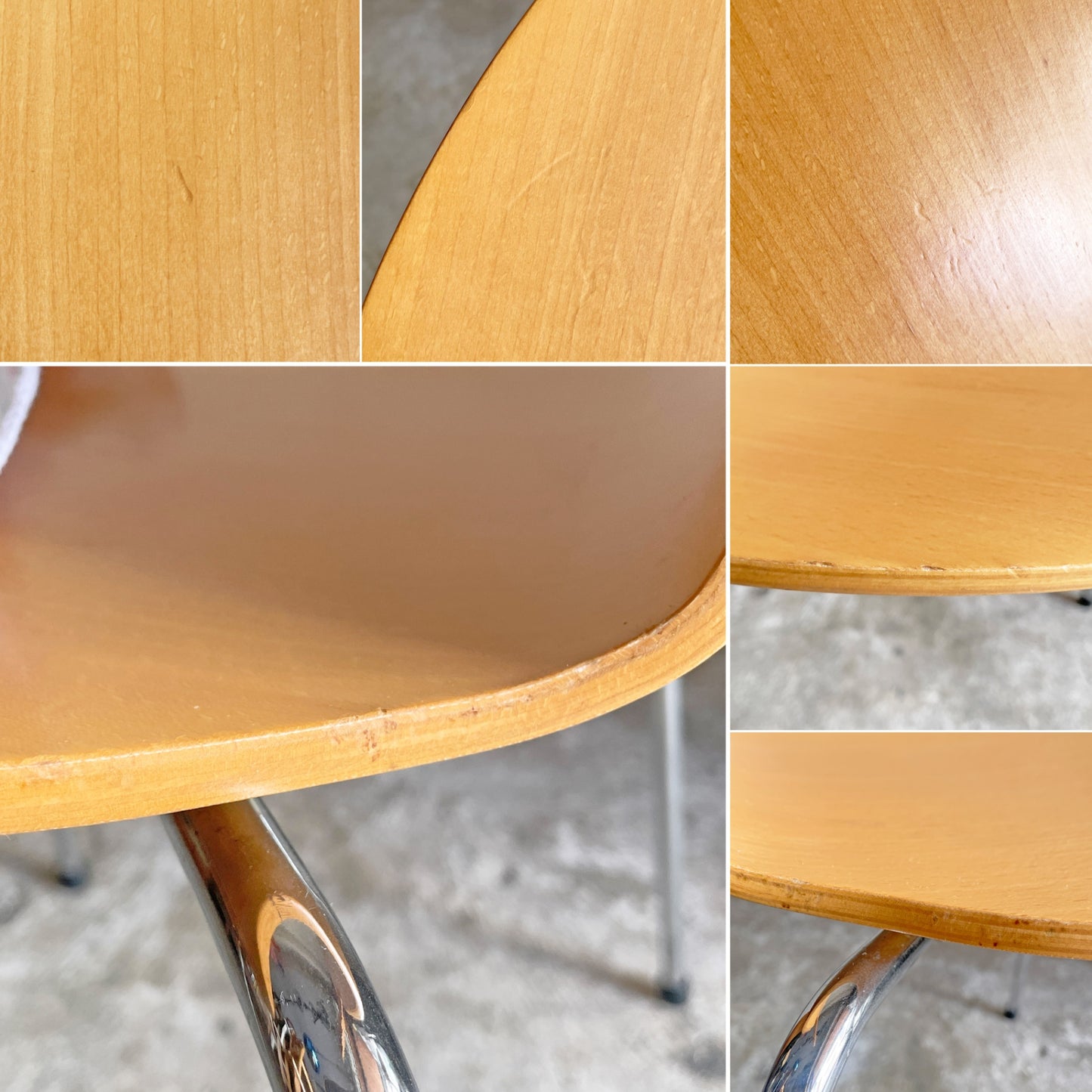 フリッツハンセン Fritz Hansen 3101 アリンコチェア アントチェア 4本脚 ナチュラルビーチ ラッカー仕上げ アルネ・ヤコブセン C ■