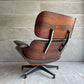 ハーマンミラー Herman Miller ビンテージ イームズラウンジチェア＆オットマン ブラジリアンローズウッド レザー 本革 C&Rイームズ ミッドセンチュリー 希少 ♪
