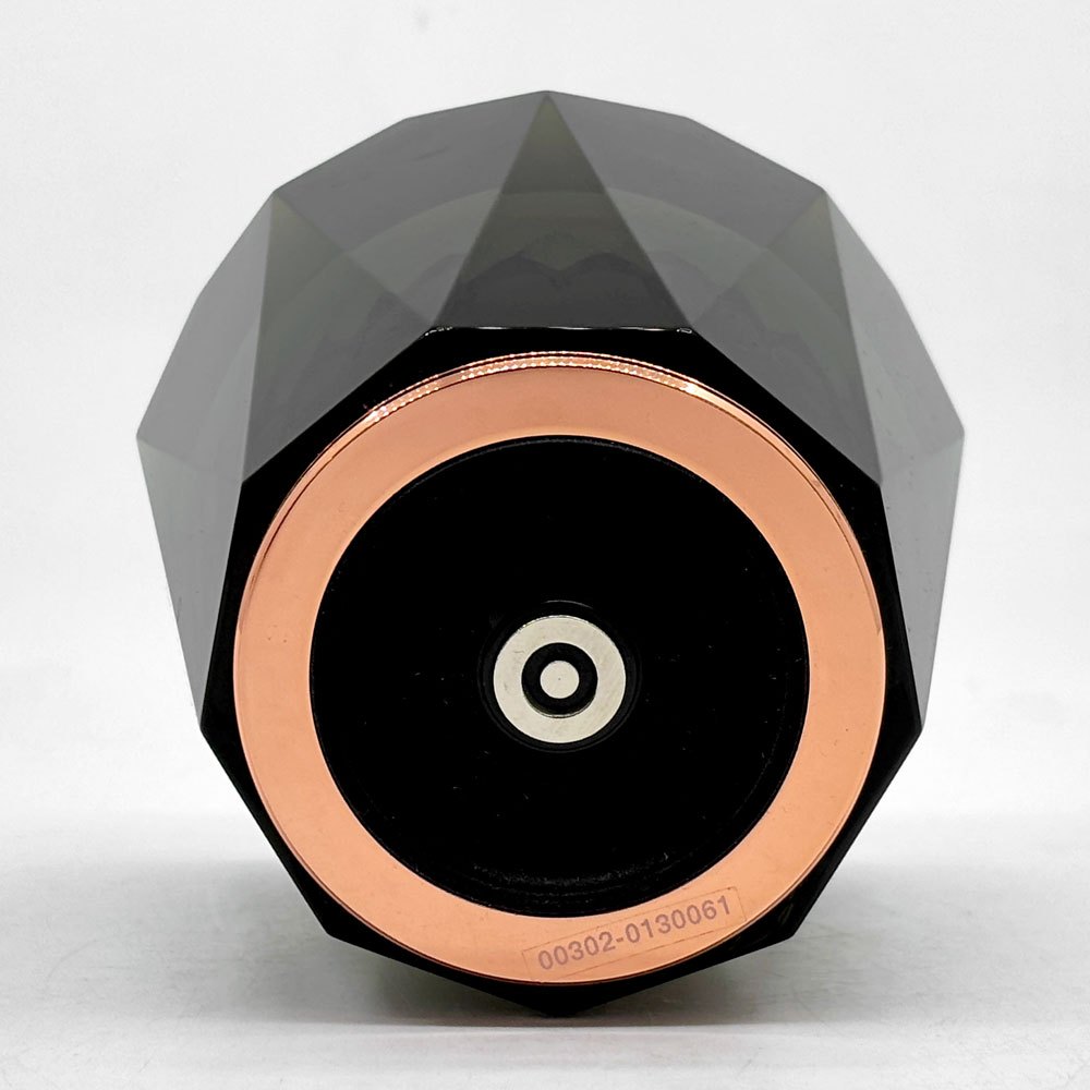 アンビエンテック Ambientec クリスタルアクルクス Xtal Acrux テーブルライト ダークグレー ガラスシェード 箱付き 美品 カッシーナ・イクスシー 取扱 定価￥36,300- ●