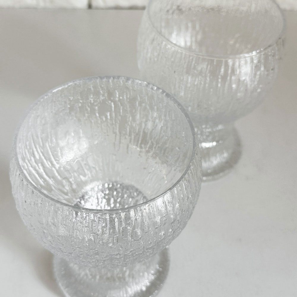イッタラ iittala ケッケリト Kekkerit ビアグラス H14cm ティモ・サルパネヴァ ビンテージ ペア 北欧食器 B ◎