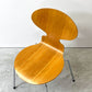 フリッツハンセン Fritz Hansen 3101 アリンコチェア アントチェア 4本脚 ナチュラルビーチ ラッカー仕上げ フェルトグライズ アルネ・ヤコブセン D ●