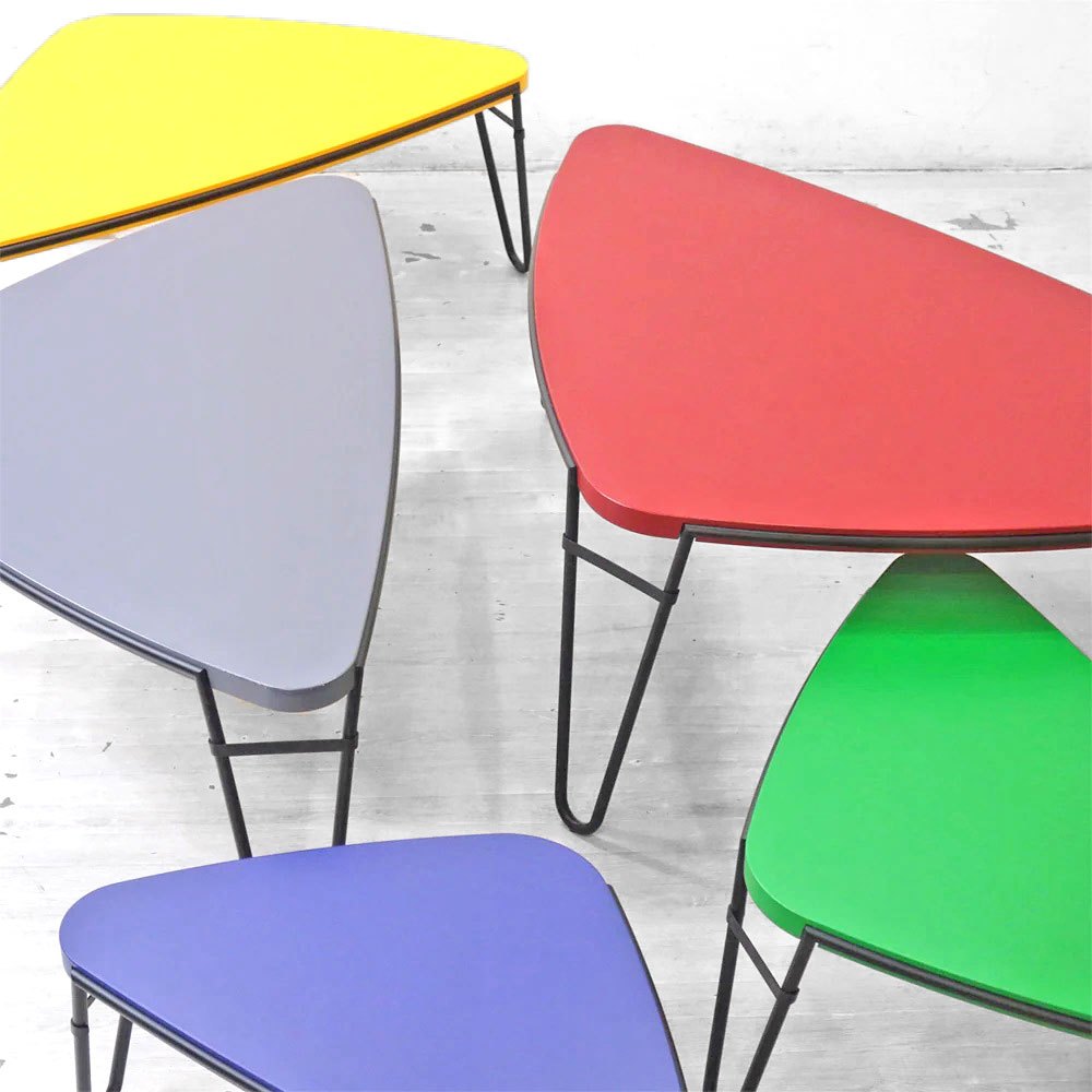 カッシーナ Cassina 519 PETALO ペタロ ローテーブル ネストテーブル 5pcs シャルロット・ペリアン Charlotte Perriand ●