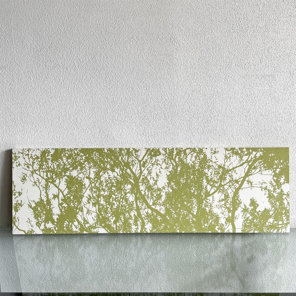 マリメッコ marimekko トゥーリ TUULI ファブリックパネル 140×43cm ライトグリーン マイヤ・イソラ フィンランド 北欧雑貨 〓