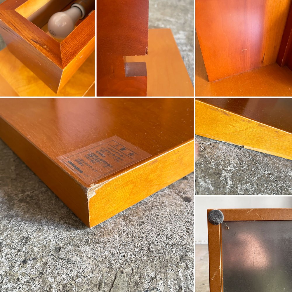 フランク・ロイド・ライト FRANK LLOYD WRIGHT タリアセン2 TALIESIN 2 フロアライト チェリー 10灯 2010年製 フロアランプ ヤマギワ取扱 定価￥407,000- ■