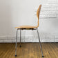 フリッツハンセン Fritz Hansen 3101 アリンコチェア アントチェア 4本脚 ナチュラルビーチ ラッカー仕上げ フェルトグライズ アルネ・ヤコブセン D ◎