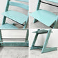 ストッケ STOKKE トリップトラップ TRIPP TRAPP ベビーチェア キッズチェア S/N6～ ノルウェー 北欧家具 アクアブルー ●