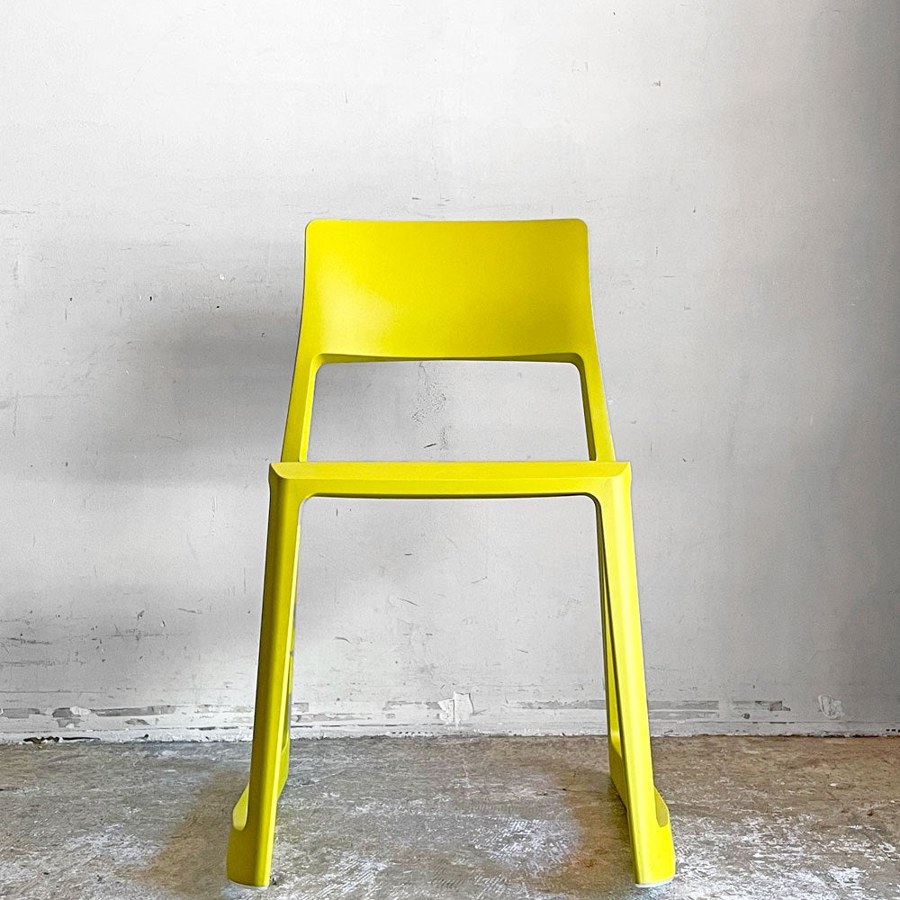 ヴィトラ Vitra ティプトン Tipton チェア スタッキングチェア チルト機能 ロッキングチェア イエロー A ■