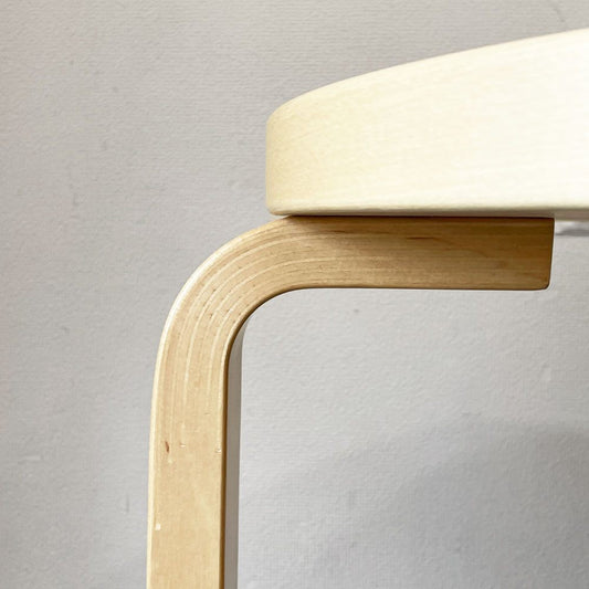 アルテック artek 90C カフェテーブル バーチ材 ナチュラルラッカー Φ60 脚カットオーダー品 ラウンド アルヴァ・アアルト 北欧家具 フィンランド ◎