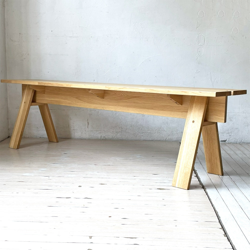 石巻工房 Ishinomaki Laboratory 石巻 ベンチ by カリモク ISHINOMAKI BENCH by Karimoku 芦沢啓治 廃盤★