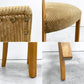 トラックファニチャー TRUCK FURNITURE エスアールチェア SR CHAIR ダイニングチェア ナラ無垢材 コーデュロイ 鋲打ち 定価 ￥90,310- A ●