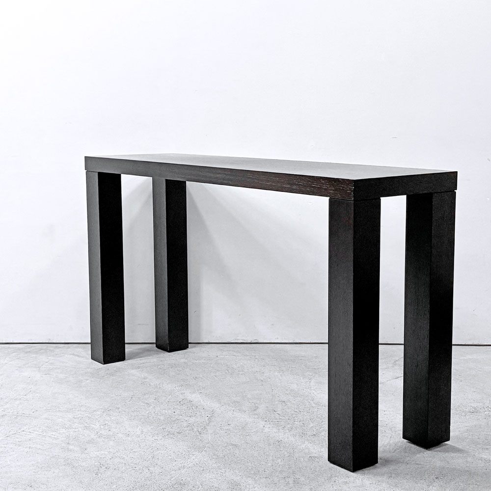 カッシーナ・イクスシー Cassina ixc. カトリーヌ・メミ CATHERINE MEMMI マンハッタン MANHATTAN コンソールテーブル デスク W150cm オーク材 ウェンゲ色 参考価格 235,440円 ●