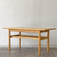 アクタス ACTUS ロッジ LODGE SOFA TABLE ソファテーブル リビングテーブル W110cm オーク材 天板下収納付 参考価格￥56,100- 廃番 ◇