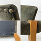 トラックファニチャー TRUCK FURNITURE エスアールチェア SR CHAIR ダイニングチェア ナラ無垢材 コーデュロイ カーキ 鋲打ち 生地張替 参考定価 約￥90,310-  ●