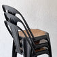 ノーザンオハイオインダストリアル Northern Ohio Industrial マルチプルズチェア Multipls Chair ダイニングチェア スタッキング ブラックスチール インダストリアルデザイン B ◇