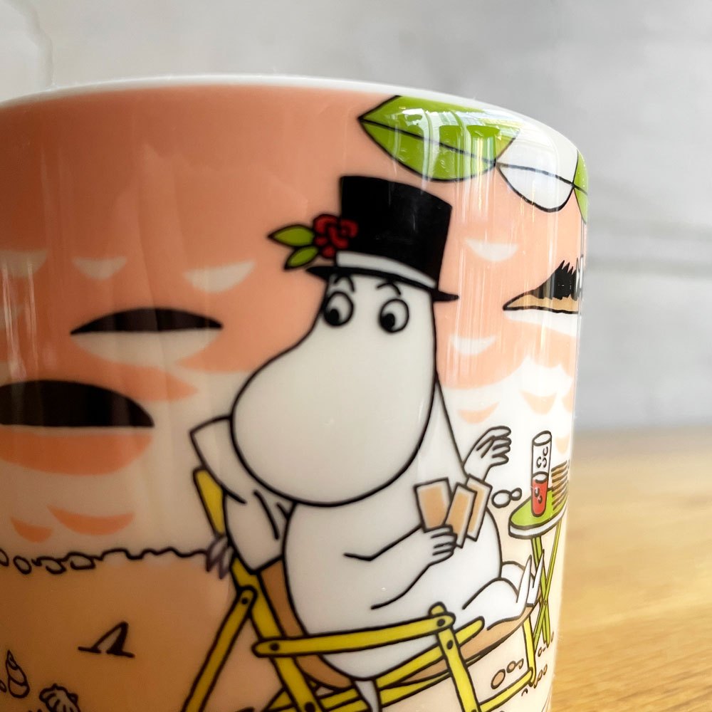 アラビア ARABIA ムーミンマグ MOOMIN トゥギャザー 2021年 夏限定 トーベ・ヤンソン Tove Janson フィンランド 北欧食器  美品♪