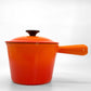 ルクルーゼ LE CREUSET ウィンザーポット 16cm オレンジ 片手鍋 鋳物 廃番 ●