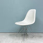 ハーマンミラー Herman Miller サイドシェルチェア サード 3rd FRP PVCレザー パーチメント ロータイプ エッフェルベース イームズ ビンテージ vintage ◎