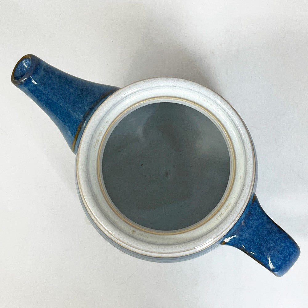 デンビー DENBY Chatsworth チャッツワース コーヒーポット ストーンウェア ジリアン・ペンバートン Gillian Pemberton UKビンテージ 英国 ●