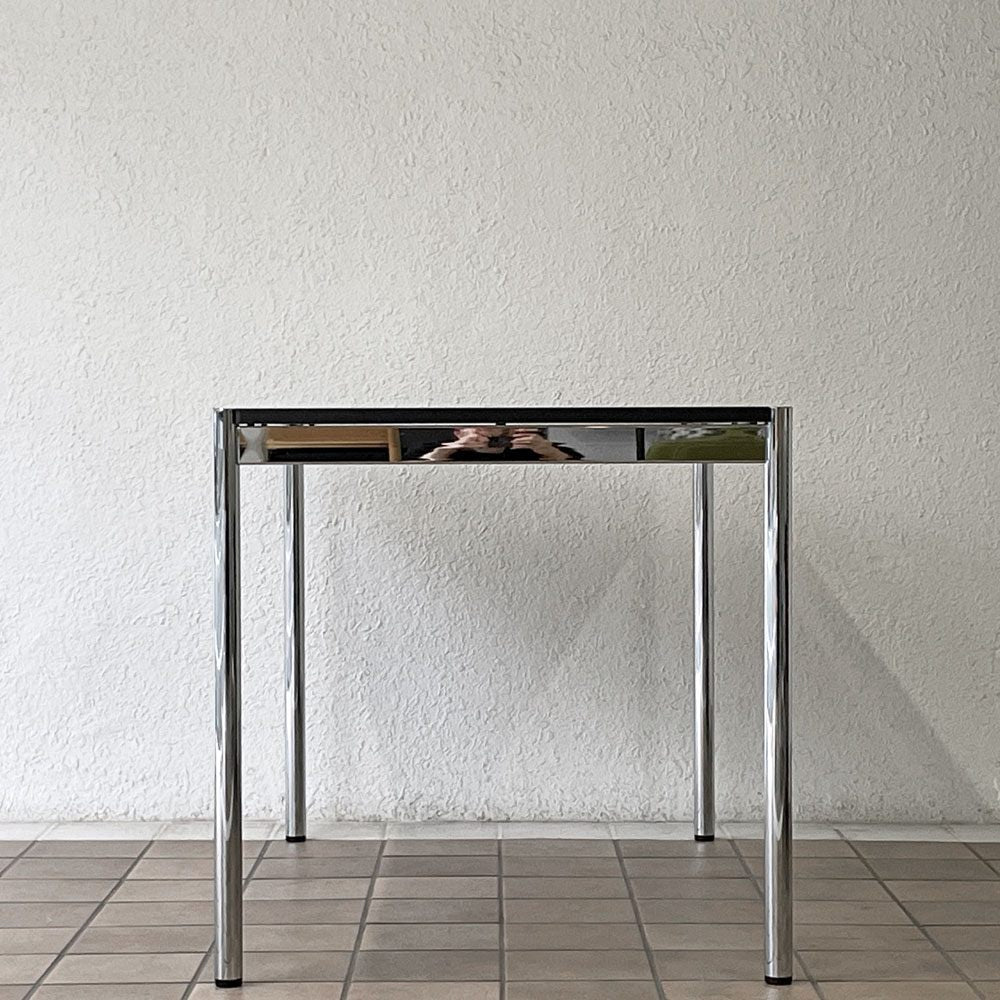 USMハラー USM Haller モジュラーファニチャー ハラーテーブル デスク W125 x D75 × H74cm  パールグレーラミネート (ホワイト) モダンデザイン ◇