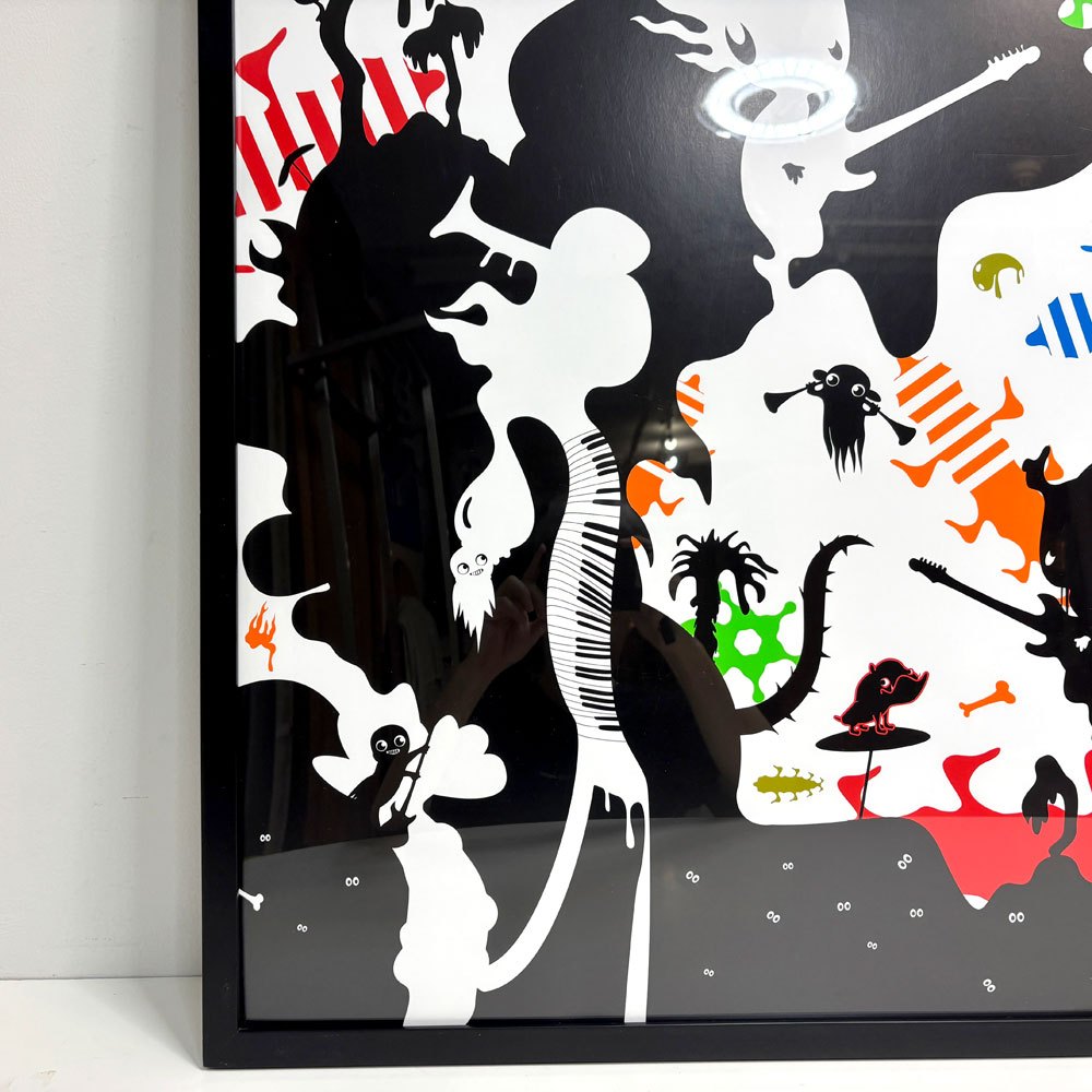 カトリン・オリン Katrín Ólina "Montreux Jazz Festival 2007" ポスター 第41回モントルー・ジャズ・フェスティバル 額装品 ●