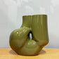 ヘイ HAY チュビー Chubby Vase フラワーベース オリーブグリーン H20cm ワン＆ソーダーストロム Wang & Soderstrom デンマーク ◎