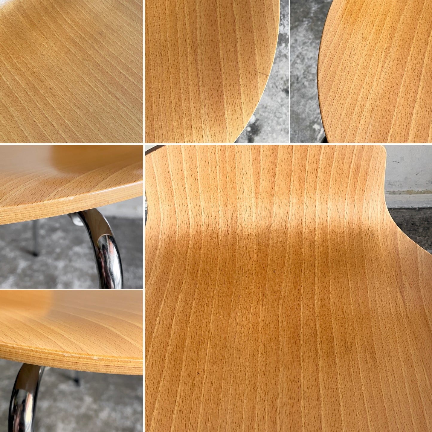 フリッツハンセン Fritz Hansen 3101 アリンコチェア アントチェア 4本脚 ビーチ材 ナチュラル ラッカー仕上げ アルネ・ヤコブセン デンマーク 北欧家具 B ■