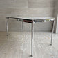 USMハラー USM Haller モジュラーファニチャー ハラーテーブル ワーキングデスク W150cm アジャスター パールグレーラミネート(ホワイト) 高さ調整機能付き スイス ♪
