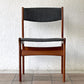 NOVA Mobler ビンテージ チーク材 ダイニングチェア ファブリックシート Vintage 北欧家具 デンマーク ◇