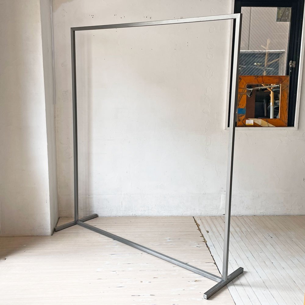 インダストリアルデザイン ハンガーラック コートハンガー スチール 什器 ビンテージスタイル 150cm ★
