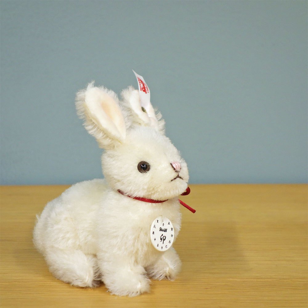 シュタイフ Steiff ぬいぐるみ うさぎ 干支 2023年 アジア1500体限定 シリアルNo.124 ◎