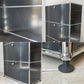 ユーエスエムハラー USM Haller モジュラーファニチャー Modular Furniture 1列3段 キャビネットシェルフ ドロップダウン扉×3ドア 鍵付 26万円程 ★