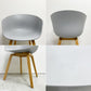 ヘイ HAY アバウト ア チェア ABOUT A CHAIR AAC22 アームチェア ダイニングチェア コンクリートグレー ヒー・ウェリング 北欧モダン デンマーク ●