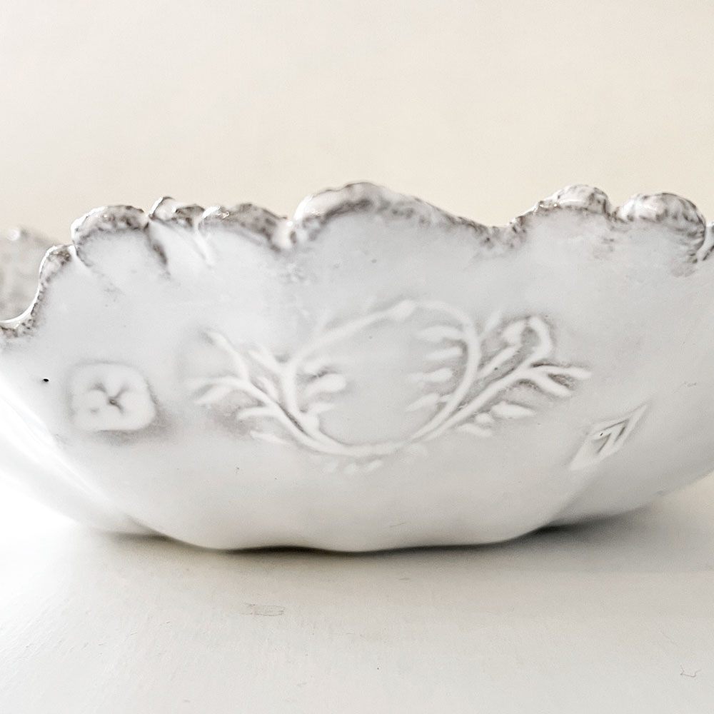 コレクションルギャール COLLECTION REGARDS レベッカ クープ皿 20cm JB AdeV, creations depuis 1993 フランス ◎