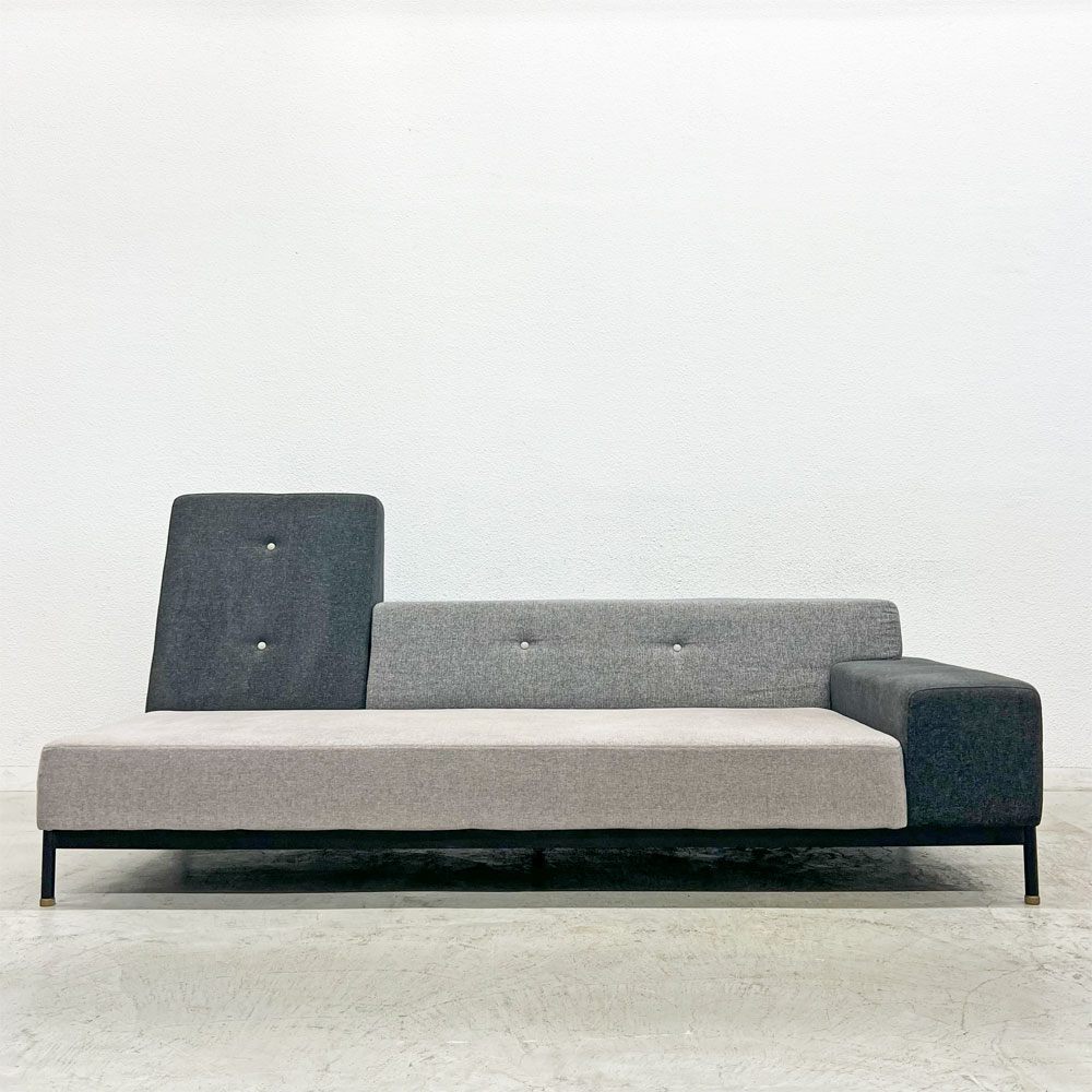 クラッシュゲート CRASH GATE コンフォーム COMFORM テット ソファ TET SOFA 2.5p 関家具 グレー 〓