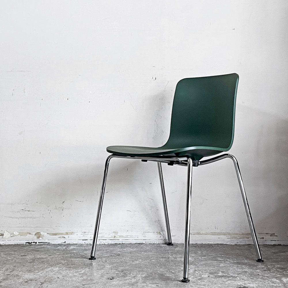 ヴィトラ vitra ハルチューブ HAL Tube サイドチェア ダイニングチェア スタッキング グリーン ジャスパー・モリソン C ■