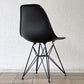 ハーマンミラー Herman Miller サイドシェルチェア ポリプロピレン製 オールブラック エッフェルベース C&R イームズ ミッドセンチュリー ◇