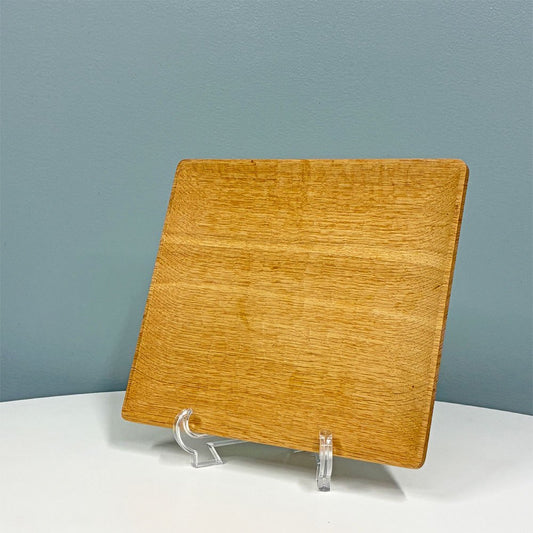 山口和宏 角トレイ 楢材 27x24cm 盆 百草オリジナル 現代作家 B ◎